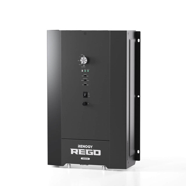 Renogy REGO 3000W 12V Pure Sine Wave HF Split-Phase Inverter Charger