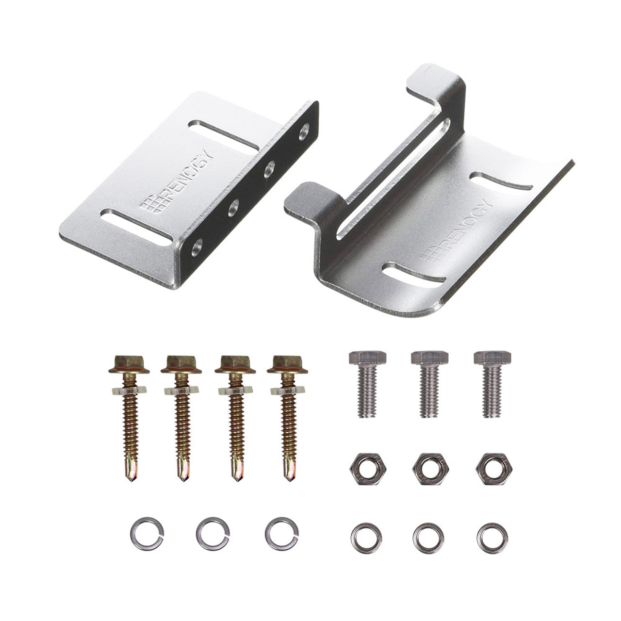 Renogy Solar Panel Mounting Curved Z Bracket Set of 4