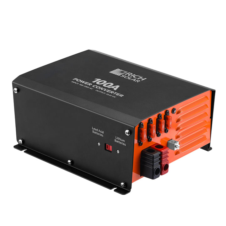 Rich Solar 100 Amp Power Converter | 100A 120V Battery Charger