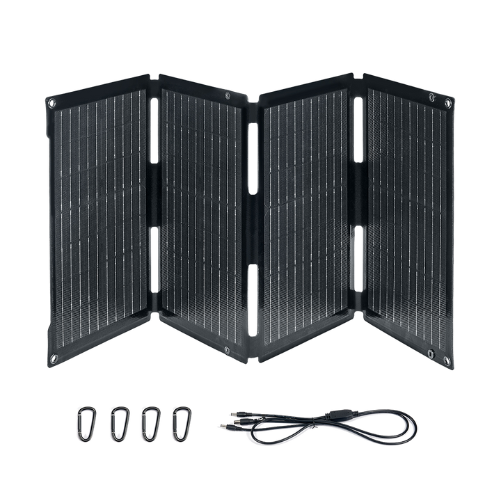 BougeRV 50W Fiberglass Flexible Portable Solar Panel