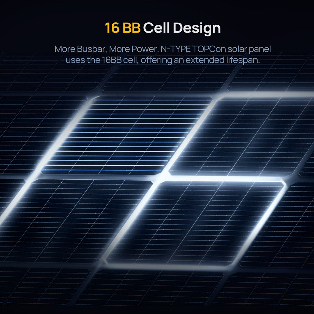 BougeRV 200W 12V Rigid Solar System Kit