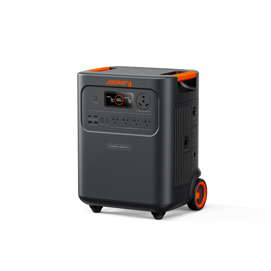 Jackery HomePower 3600 Plus + Rich Solar Panel Bundle