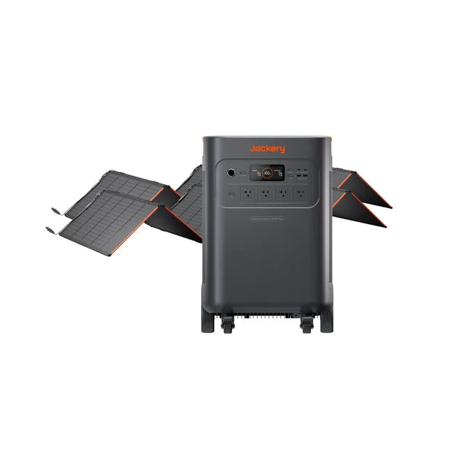 Jackery Explorer 5000 Plus + Smart Transfer Switch + 2 x SolarSaga 500X Solar Panels