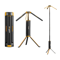 BougeRV New Outdoor Portable Telescopic Camping Lantern (Black)