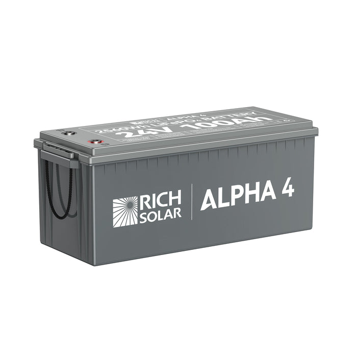 ALPHA 4 | 24V 100Ah LiFePO4 Battery