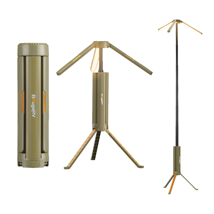 BougeRV CL04 Outdoor Portable Telescopic Camping Light - Lantern