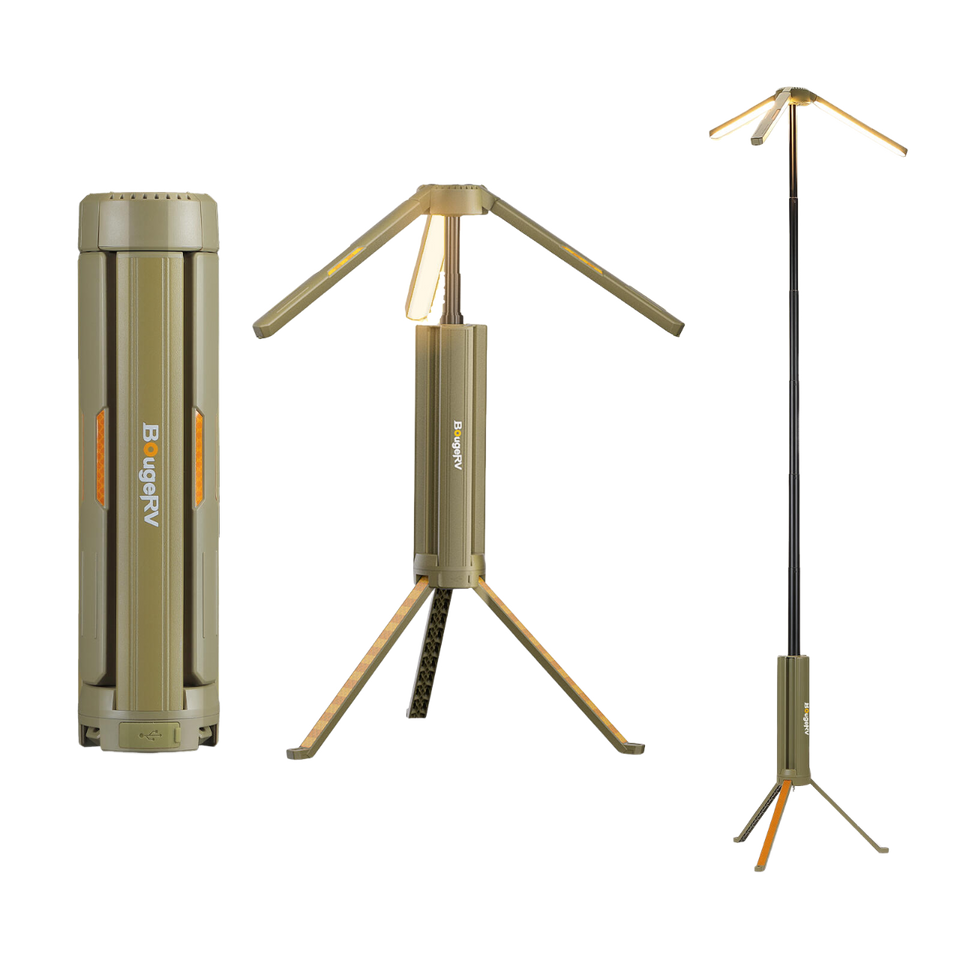 BougeRV CL04 Outdoor Portable Telescopic Camping Light