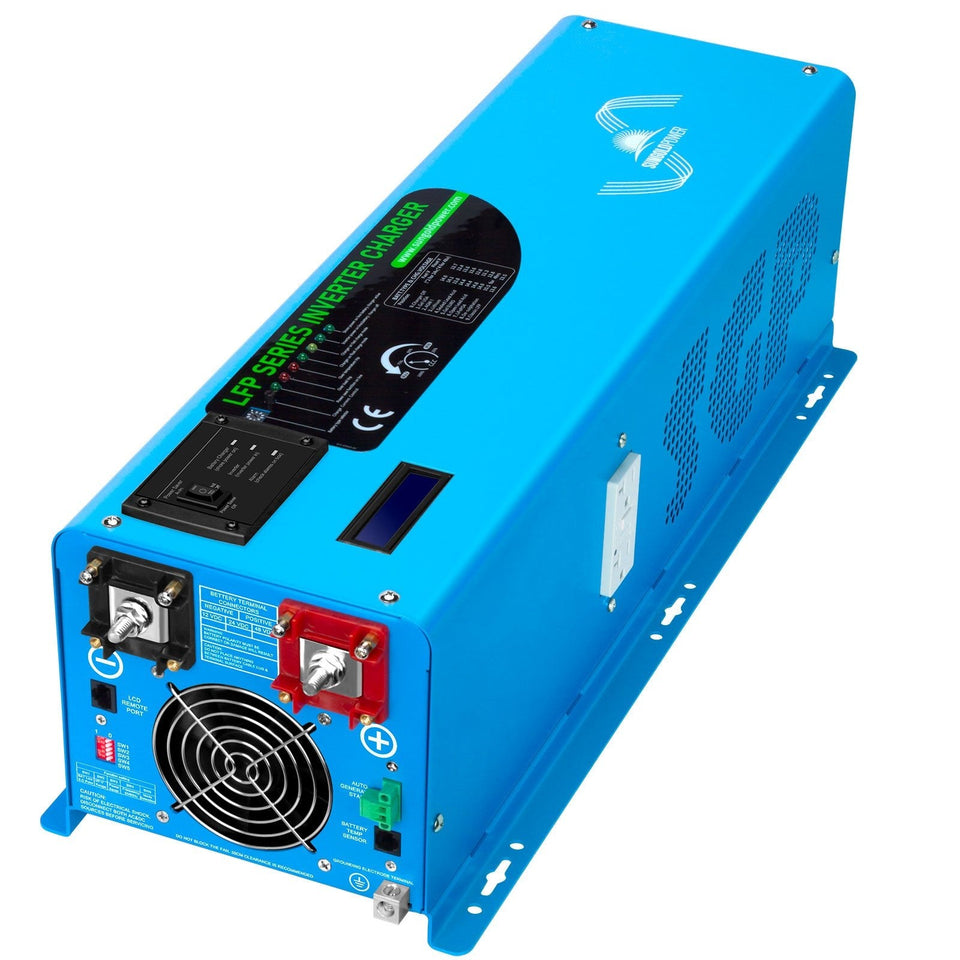 Low Frequency Inverter 4000W-DC12V (split phase) AC input 240V AC output 120V and 240V