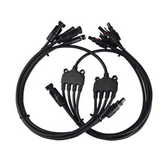 Renogy MC4 Solar Branch Connectors 4 to 1