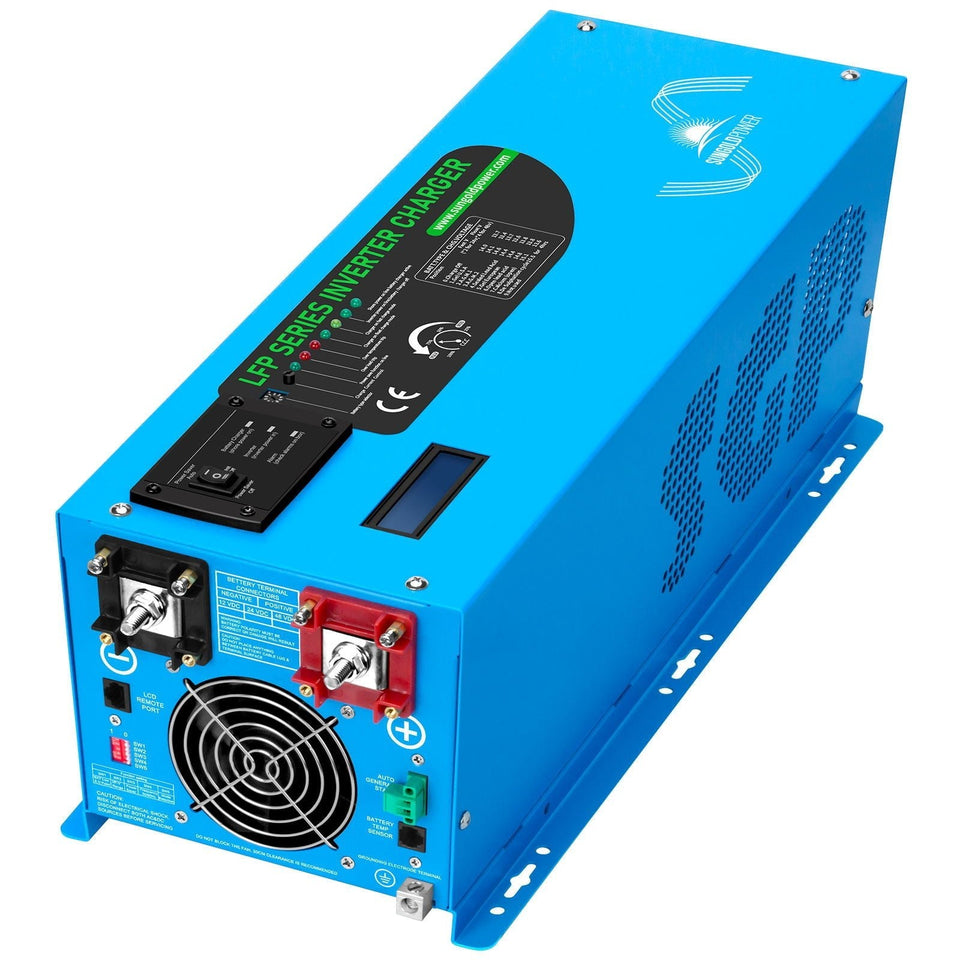Low Frequency Inverter 3000W-DC24V (single phase) AC input 120V AC output 120V
