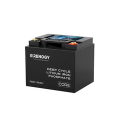 Renogy Core 12V 50Ah Deep Cycle Lithium Iron Phosphate Battery