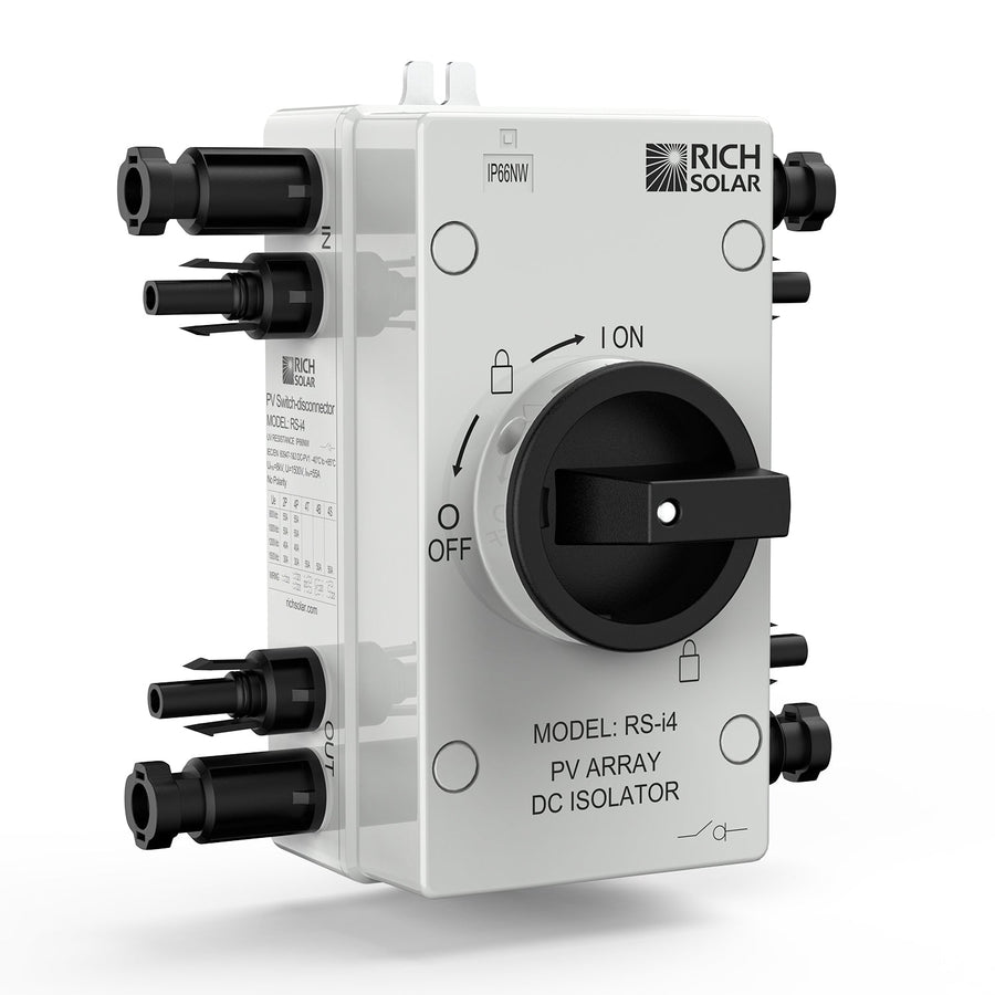 Solar PV DC Quick Disconnect Switch