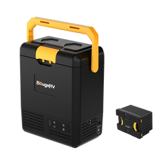BougeRV CRH 9QT 12V Portable Car Fridge with 173Wh Battery