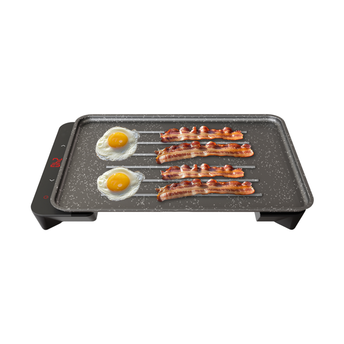 BougeRV Lightweight Portable Outdoor Electric Griddle Smokeless