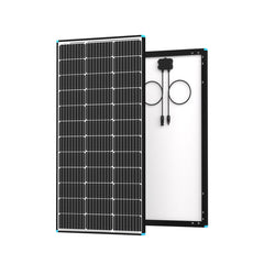 Renogy 100W 12V Monocrystalline Solar Panel Black Frame