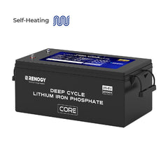 Renogy Core 24V 200Ah Deep Cycle Lithium Iron Phosphate Battery w/ Self Heating