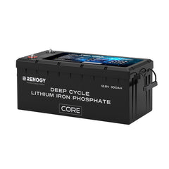 Renogy Core 12V 300Ah Deep Cycle Lithium Iron Phosphate Battery w/ Self Heating