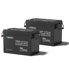 Renogy Core Mini 12V 300Ah Deep Cycle LiFePO4 Battery w/ Low-Temperature Protection