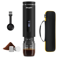 BougeRV Portable Coffee Maker and Camping Fan Kit