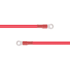 Renogy 2FT 4 AWG ANL Fuse Cable w/ Double Ring Terminals for 3/8in Lugs