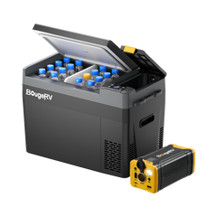 BougeRV CRPRO30 30 Quart 12V Portable Car Fridge Freezer