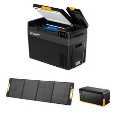 BougeRV New CRX3 30QT 12V Portable Electric Cooler Fridge