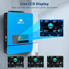 10KW 48V Split Phase Solar Inverter AC input 120V/240V AC output 120V/240V