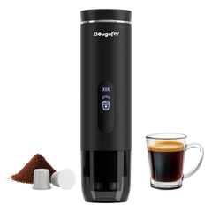 BougeRV Portable Coffee Maker and Camping Fan Kit