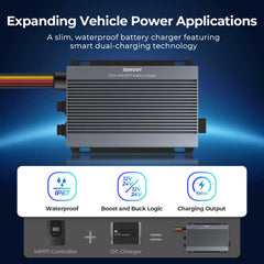 Renogy 12/24V IP67 50A DC to DC  Battery Charger w/ MPPT & ONE Core
