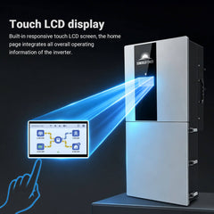 11.4kW 48V Split Phase Hybrid Solar Inverter | Whole Home Backup (200A)