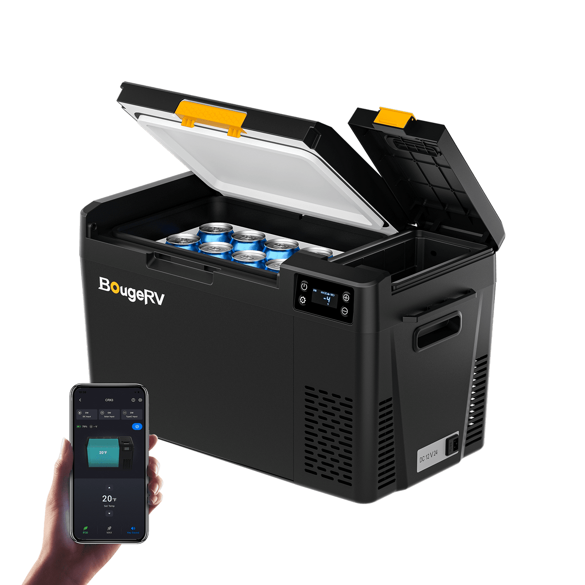 BougeRV CRX3 23QT Portable Car Fridge