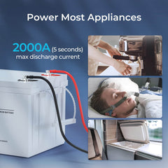 Renogy 12V 200Ah Deep Cycle AGM Battery
