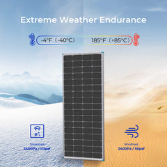 Renogy 200W 12V Monocrystalline Solar Panel