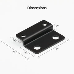 Renogy Mounting Brackets for 12V 200Ah Pro LiFePO4 Batteries