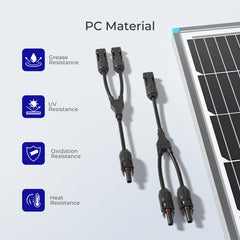 Renogy Y Branch Parallel Adapters 2 to 1