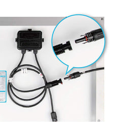 Renogy  20FT 10 AWG MC4 Solar Panel to Charge Controller Adapter Cables