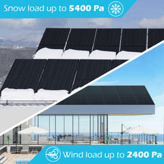 370W Mono Black Solar Panel