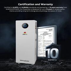 PowerMax 51.2V 314AH Outdoor Energy Storage Battery UL1973 & UL9540A