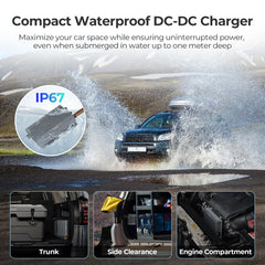 Renogy 12/24V IP67 50A DC to DC  Battery Charger w/ MPPT & ONE Core