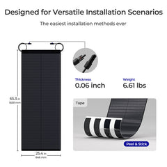 Renogy 150W 12V CIGS Flexible Solar Panel