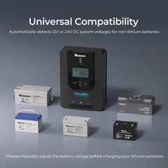 Renogy Rover Li 40A MPPT Solar Charge Controller w/ Bluetooth