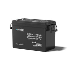 Renogy Core Mini 12V 300Ah Deep Cycle LiFePO4 Battery w/ Low-Temperature Protection