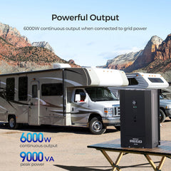 Renogy REGO 3000W 12V Pure Sine Wave HF Split-Phase  Inverter Charger