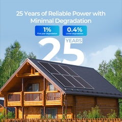 Renogy 16BB N-Type 200W 24V Solar Panel