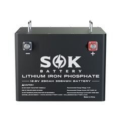 SK12V280H | 280Ah Battery, Built-in heater and Bluetooth, Best for RV or Marine