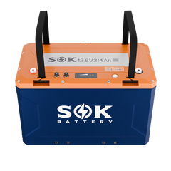 SK12V314PH | 12V314Ah Battery, Built-In Heater & Bluetooth, Victron CAN Comms