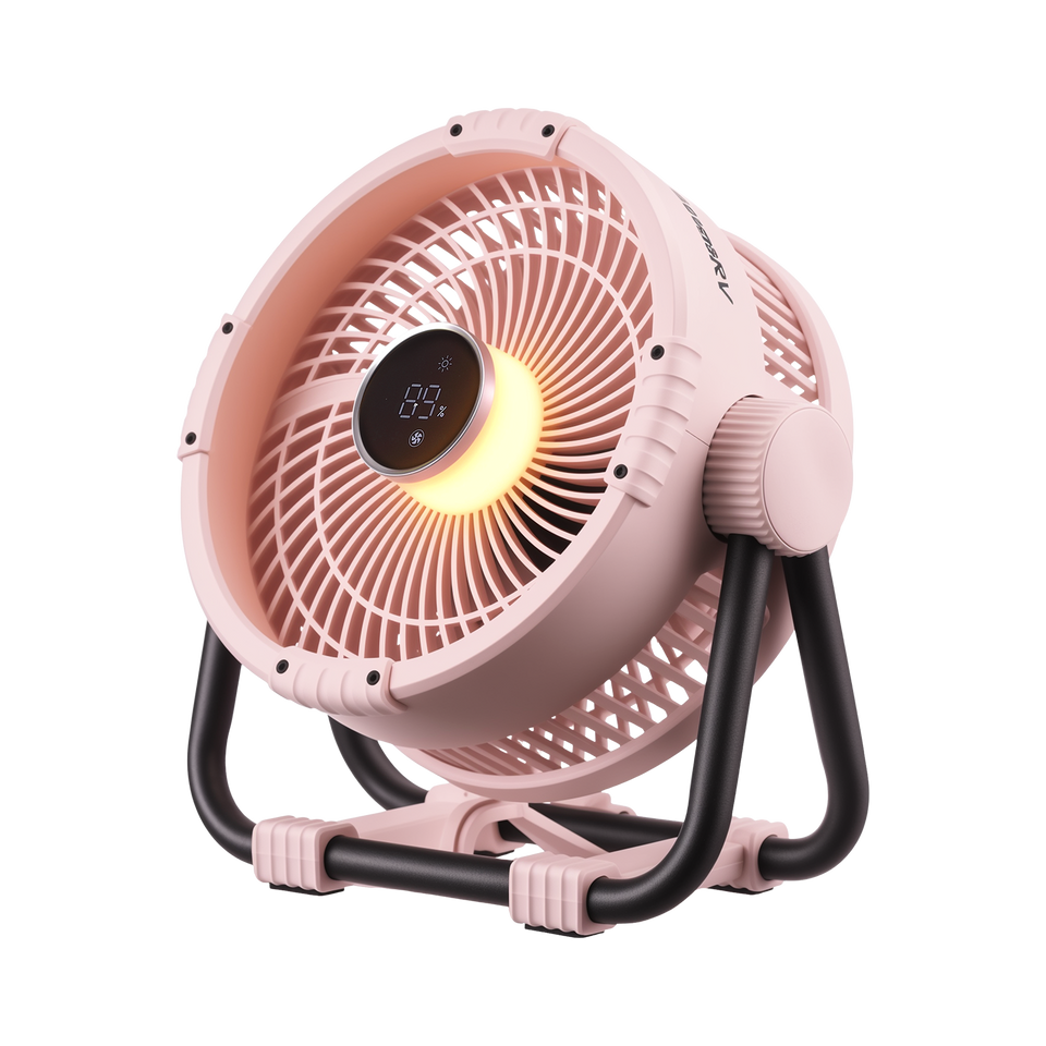 BougeRV F01 Portable Outdoor Fan (Pink)