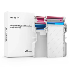 MUNBYN 2"x3" Premium Instant Photo Paper Automatic Lamination