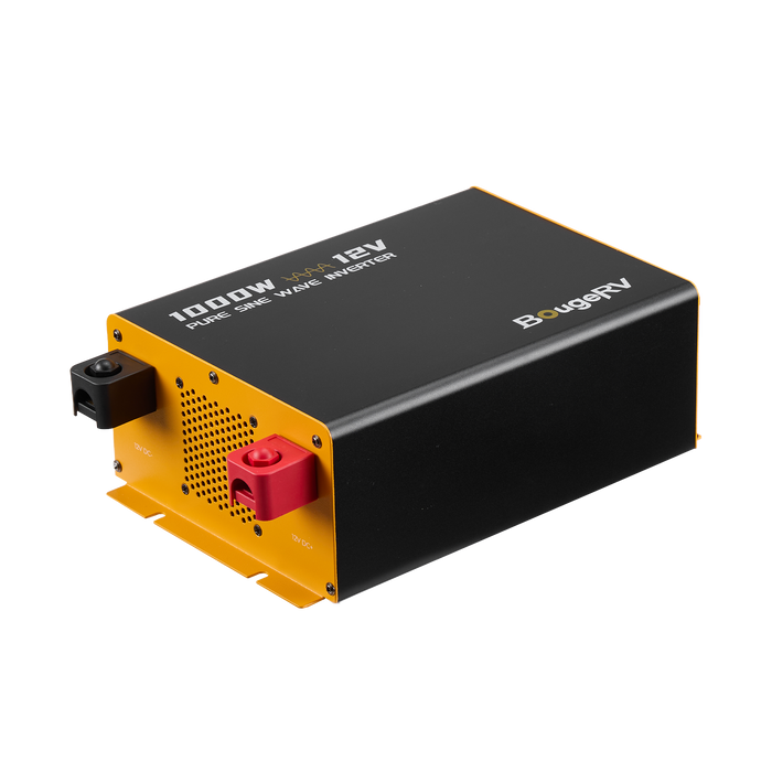 BougeRV 1000W 12V Pure Sine Wave Inverter with Bluetooth