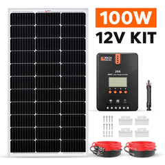 100 Watt Solar Kit